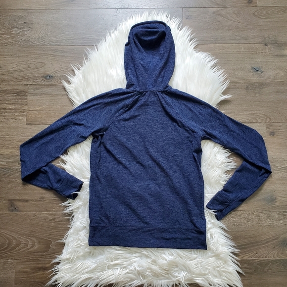 Outdoor Voices Navy Blue Cloudknit Hoodie - Picture 5 of 5